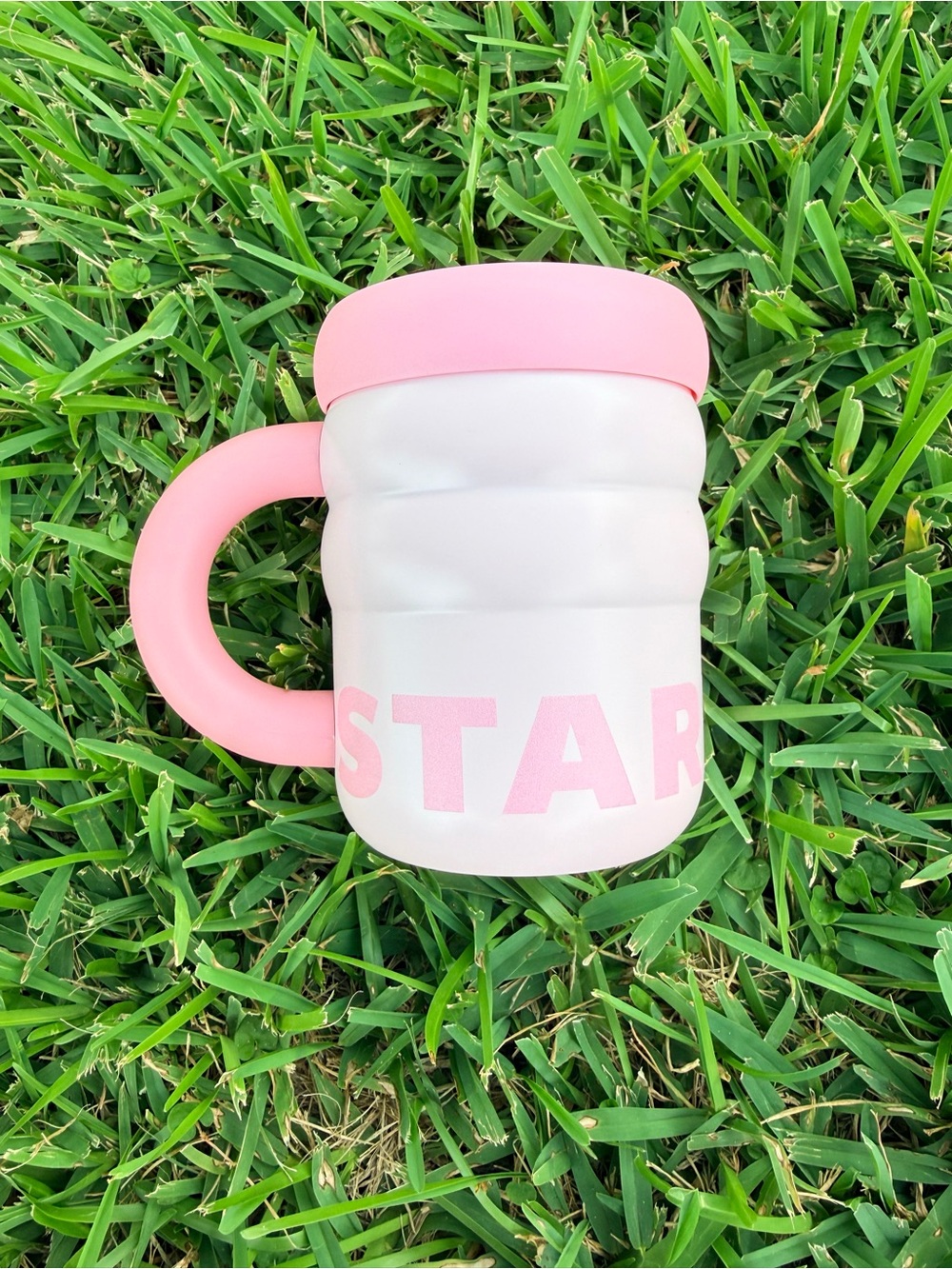 Starbucks Pink and White Mug